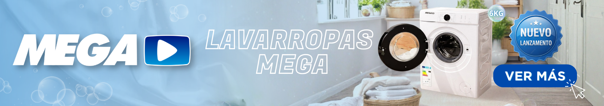 LAVARROPAS MEGA 6KG