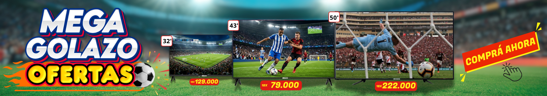 MEGA GOLAZO DE OFERTAS