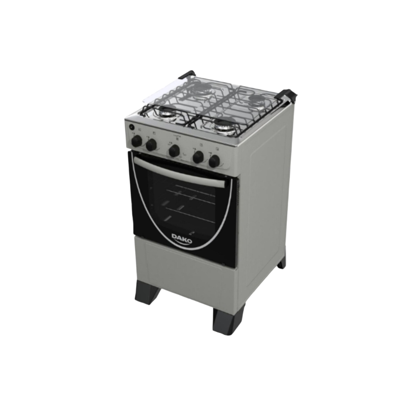 COCINA DAKO LUNA 4H CON ENS GRIS