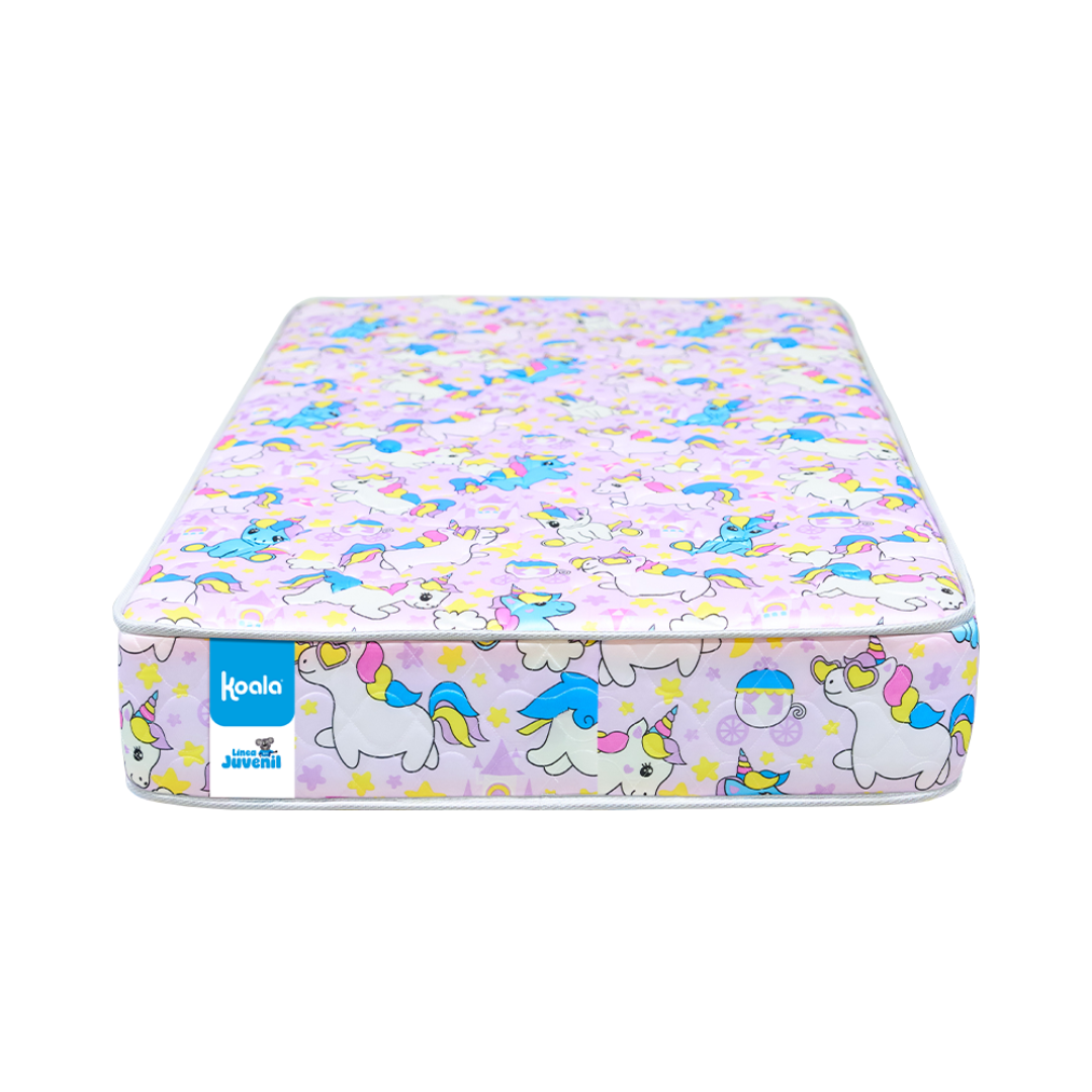 COLCHON KOALA 100X190 INFANTIL UNICORNIO ROSA
