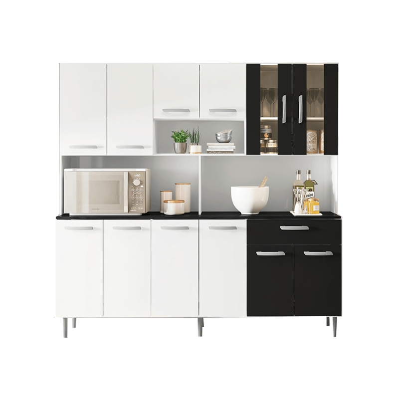 KIT DE COCINA CLARA BRANCO -PRETO