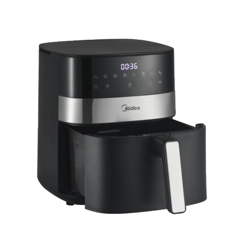 FREIDORA AIR FRY DIGITAL MIDEA 6 L NEGRO MOD FCN65E