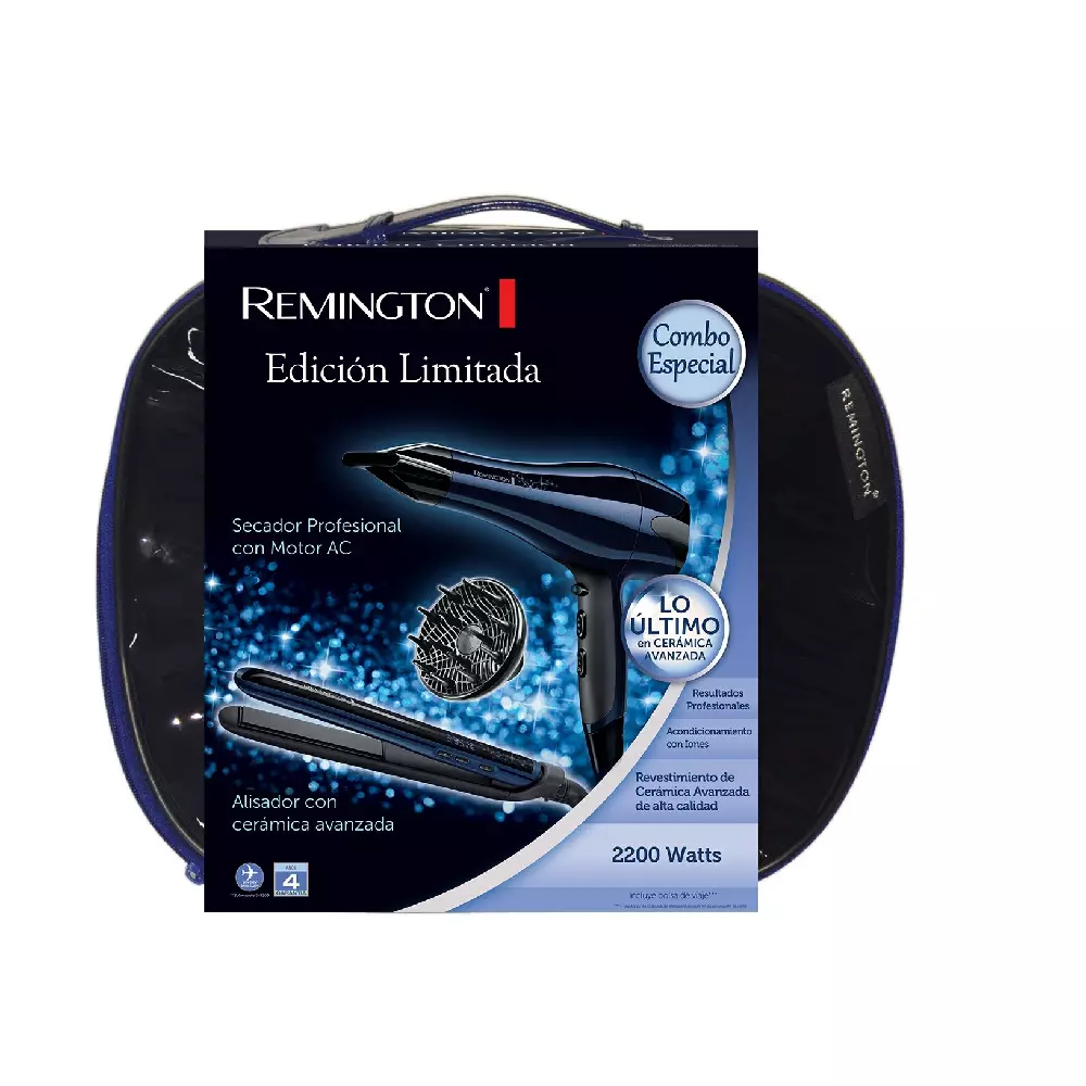 Remington Secador Y Ondulador MEGARED COMBO REMINGTON SECADOR