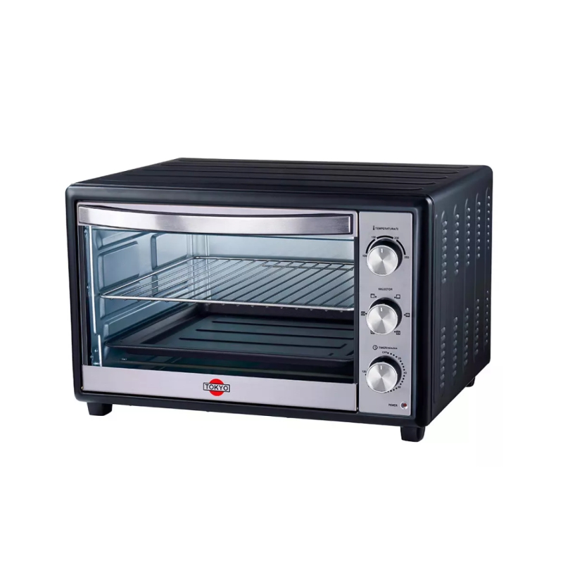 HORNO ELECT TOKYO LISTO PLUS 56L NEGRO
