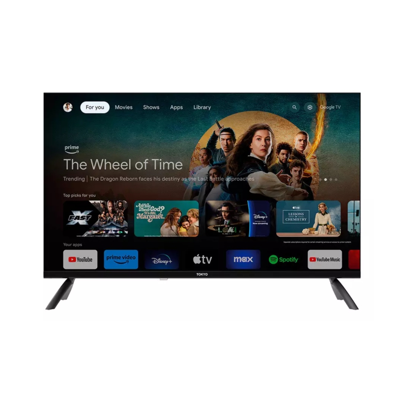 SMART TV TOKYO GOOGLE TV 50 4K FRAMELESS C/ CHROME