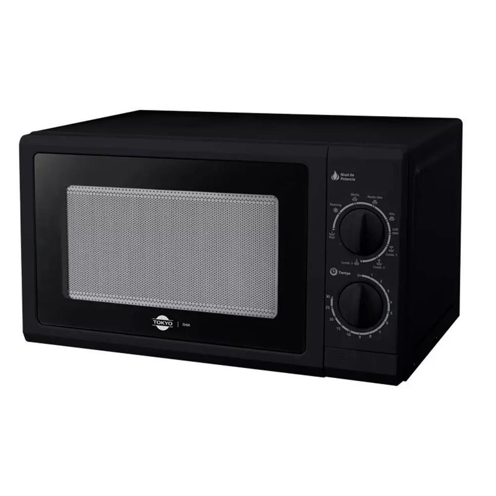 MICROONDAS TOKYO ORBIT 25L NEGRO